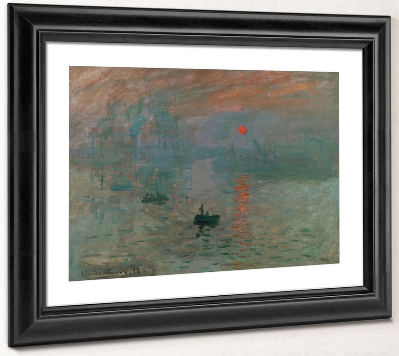Impression, Soleil Levant (Impression, Sunrise) By Claude Monet Phoenix 4x3