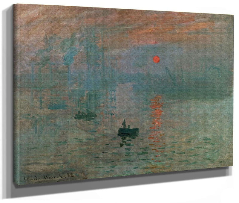 Impression, Soleil Levant (Impression, Sunrise) By Claude Monet Phoenix 4x3
