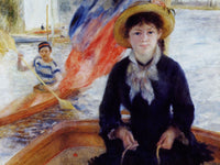 In A Dinghy By Pierre Auguste Renoir Phoenix 4x3
