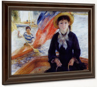 In A Dinghy By Pierre Auguste Renoir Phoenix 4x3