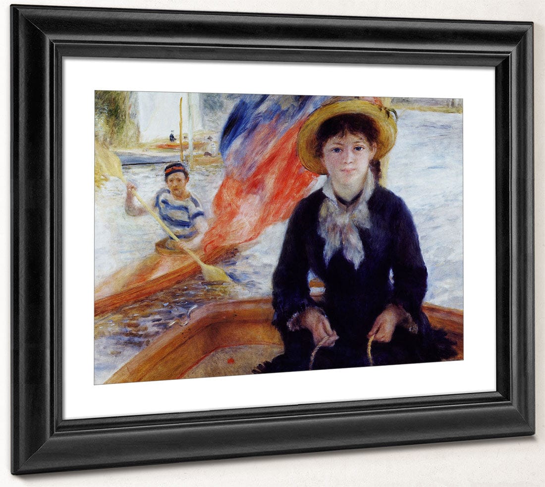 In A Dinghy By Pierre Auguste Renoir Phoenix 4x3
