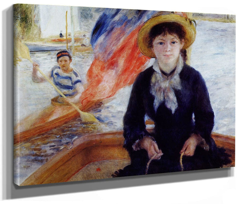 In A Dinghy By Pierre Auguste Renoir Phoenix 4x3