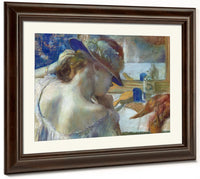 In Front Of The Mirror By Edgar Degas Phoenix 4x3