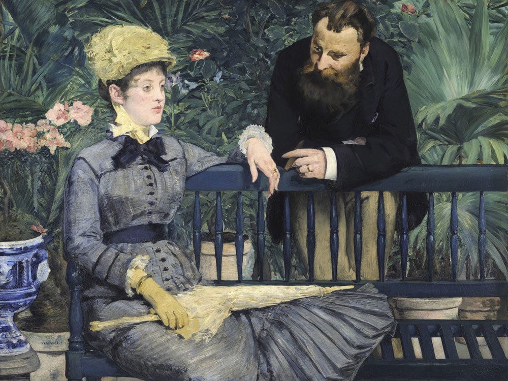 In The Conservatory By Edouard Manet Phoenix 4x3
