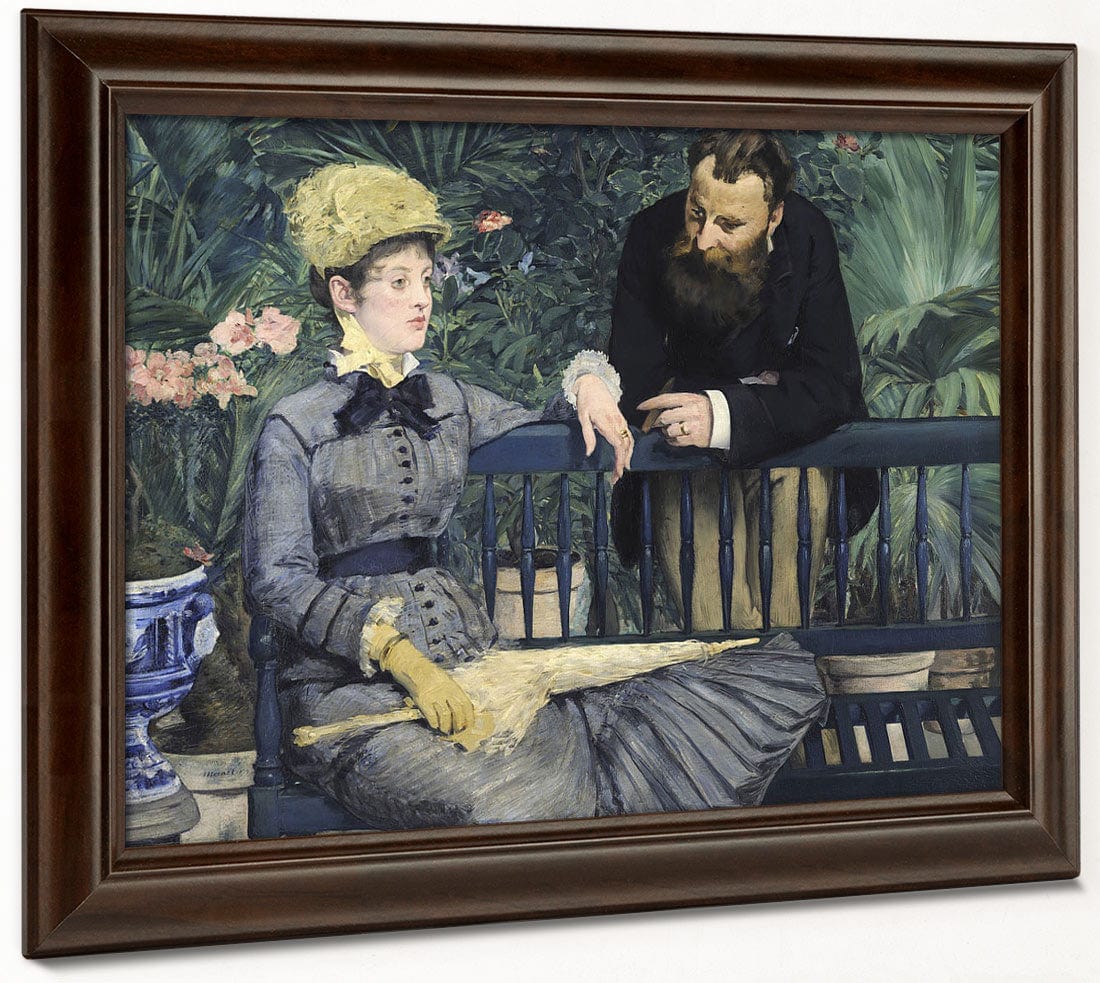In The Conservatory By Edouard Manet Phoenix 4x3