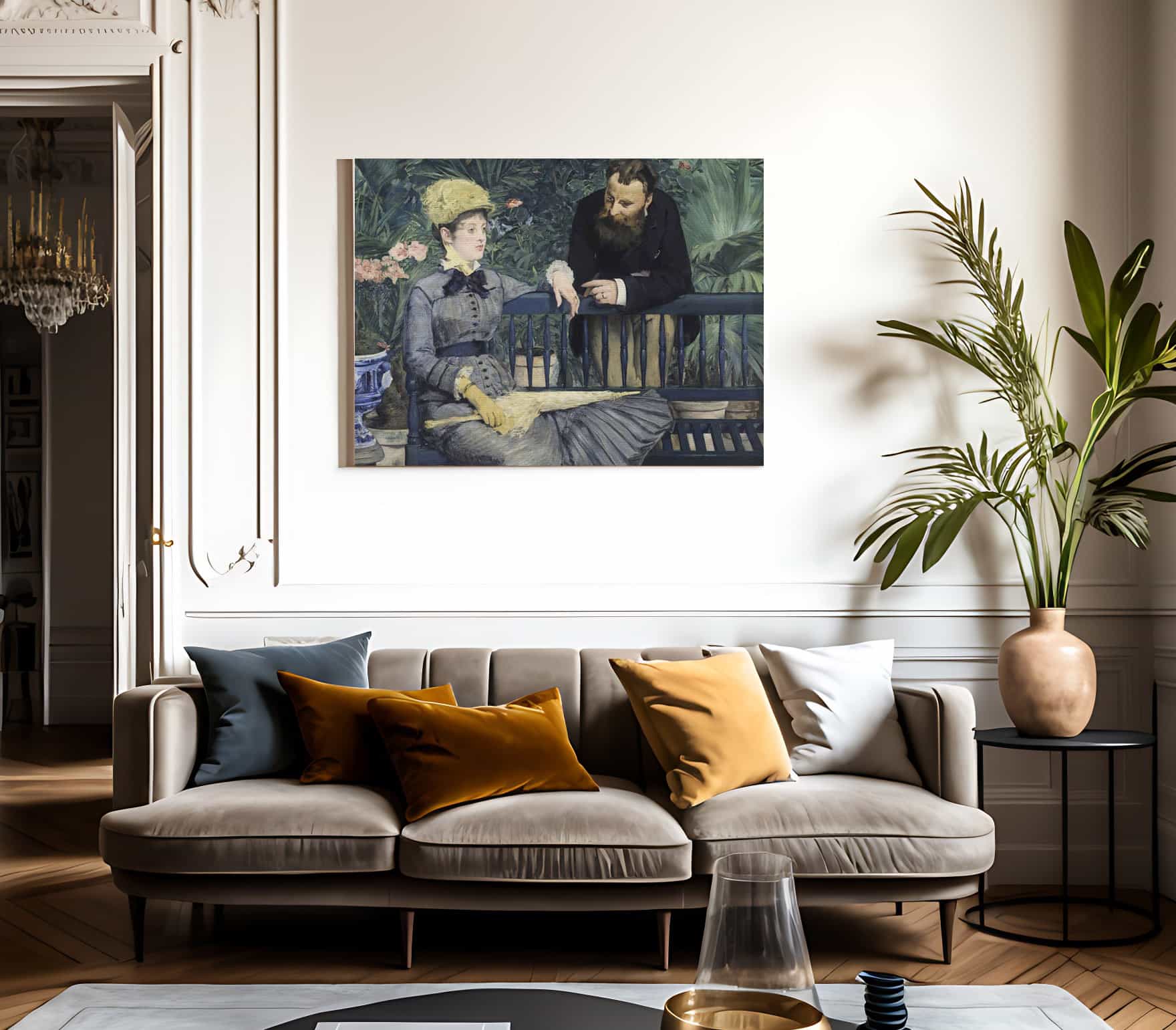 In The Conservatory By Edouard Manet Phoenix 4x3