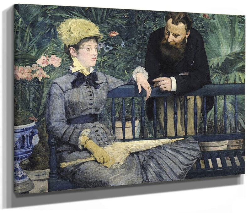 In The Conservatory By Edouard Manet Phoenix 4x3