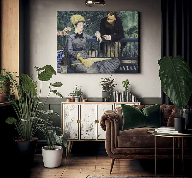 In The Conservatory By Edouard Manet Phoenix 4x3