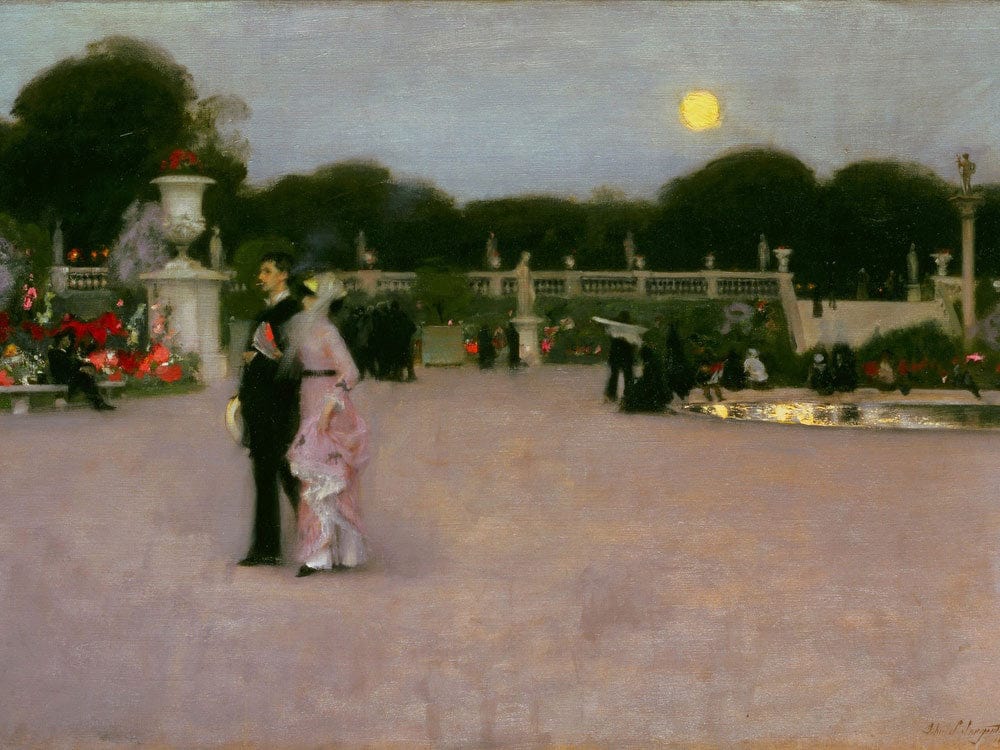 In The Luxembourg Gardens By John Singer Sargent Phoenix 4x3
