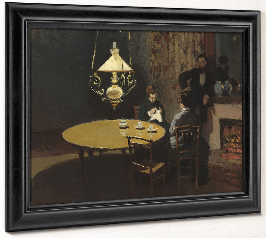 Interior, After Dinner By Claude Monet Phoenix 4x3