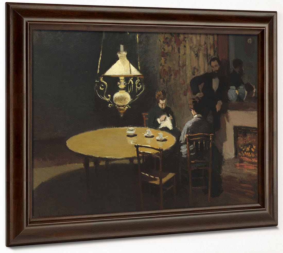 Interior, After Dinner By Claude Monet Phoenix 4x3