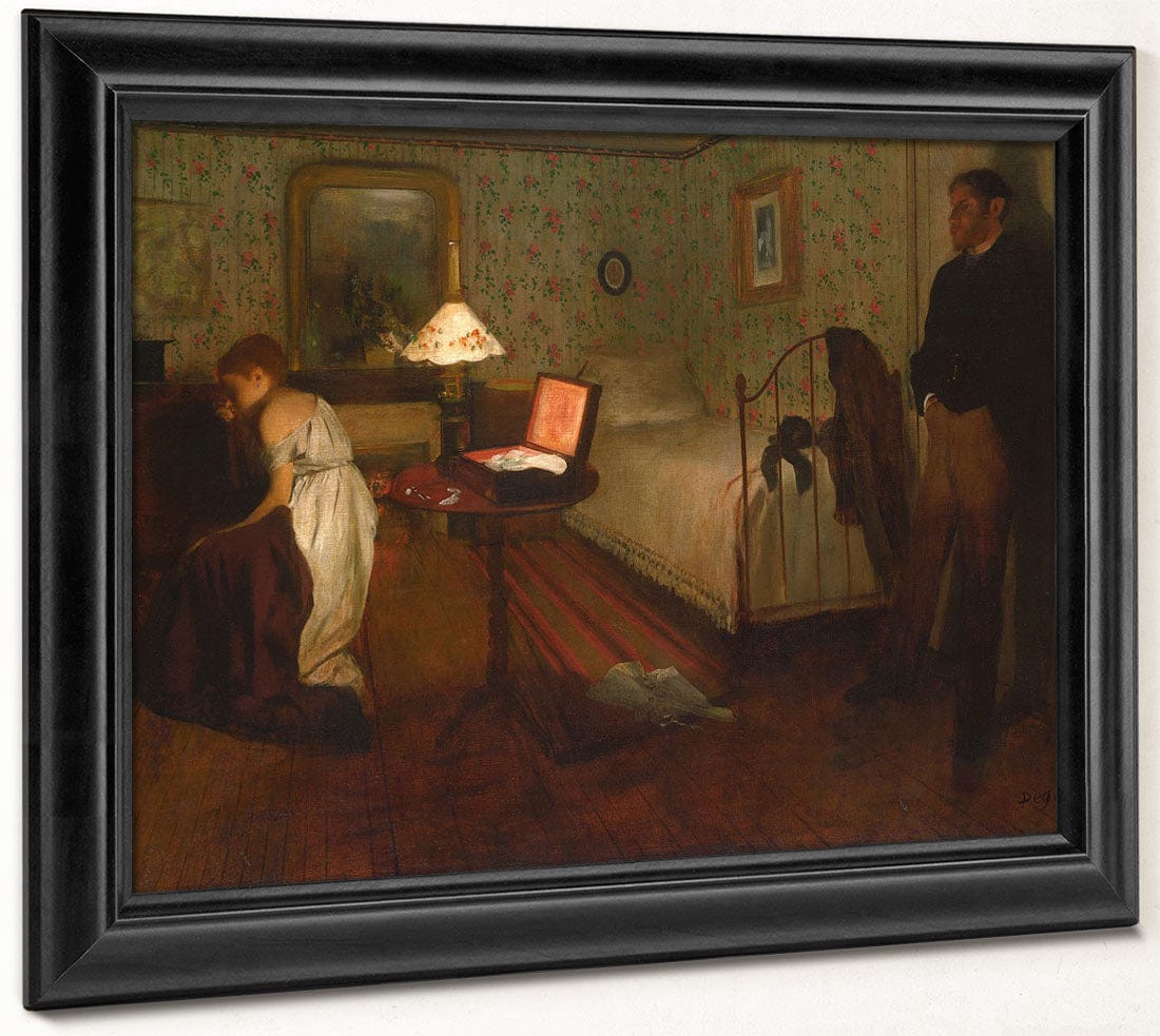 Interior By Edgar Degas Phoenix 4x3