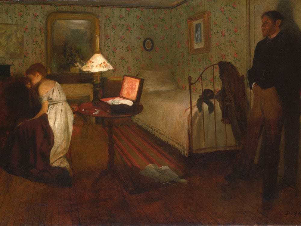 Interior By Edgar Degas Phoenix 4x3