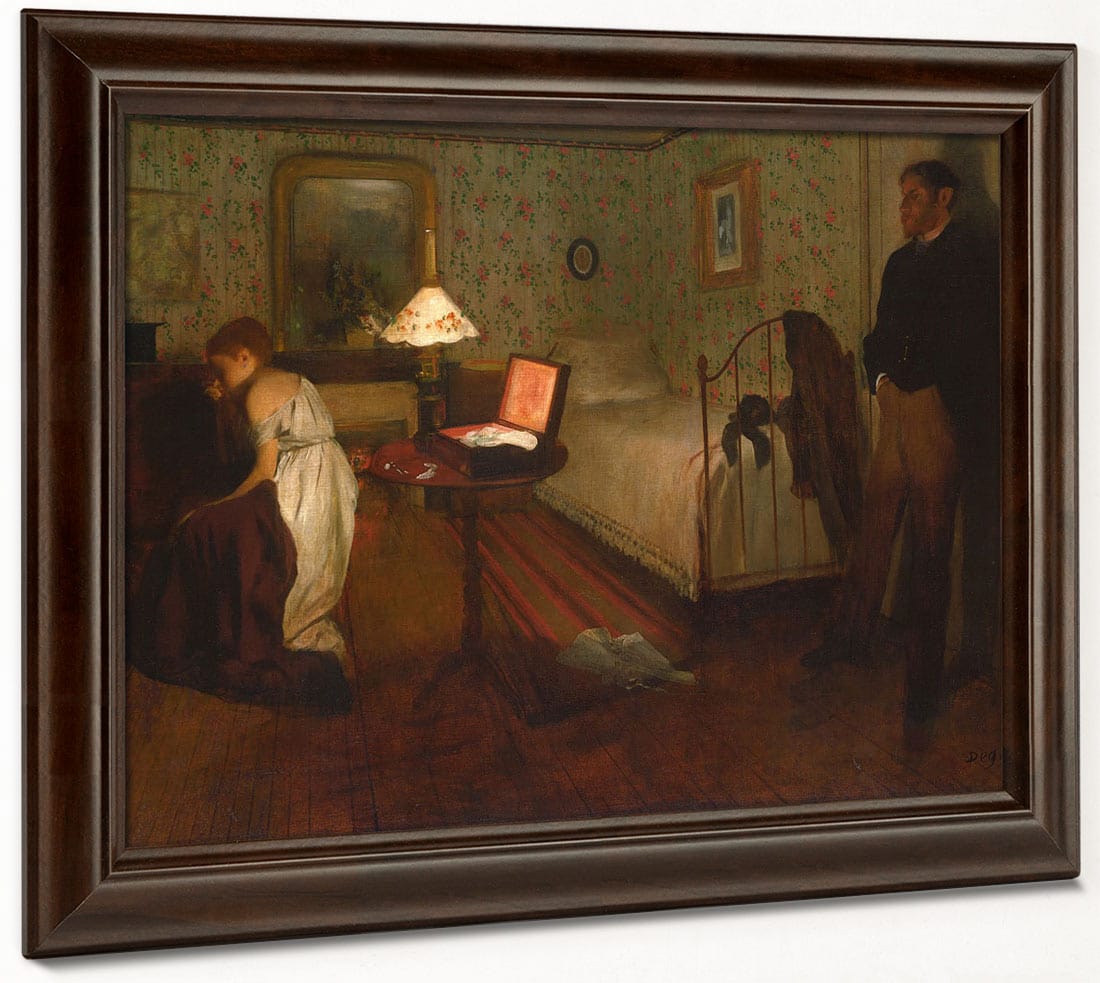 Interior By Edgar Degas Phoenix 4x3