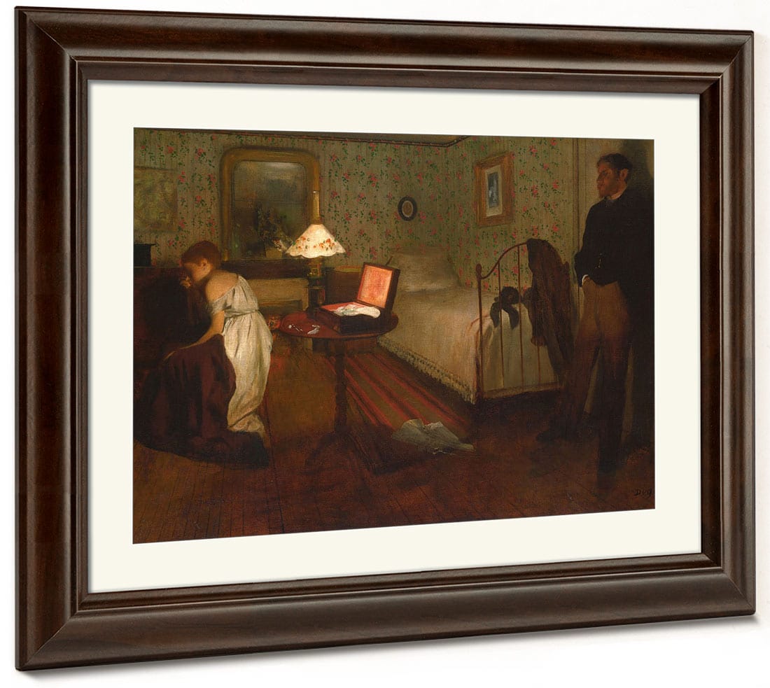 Interior By Edgar Degas Phoenix 4x3