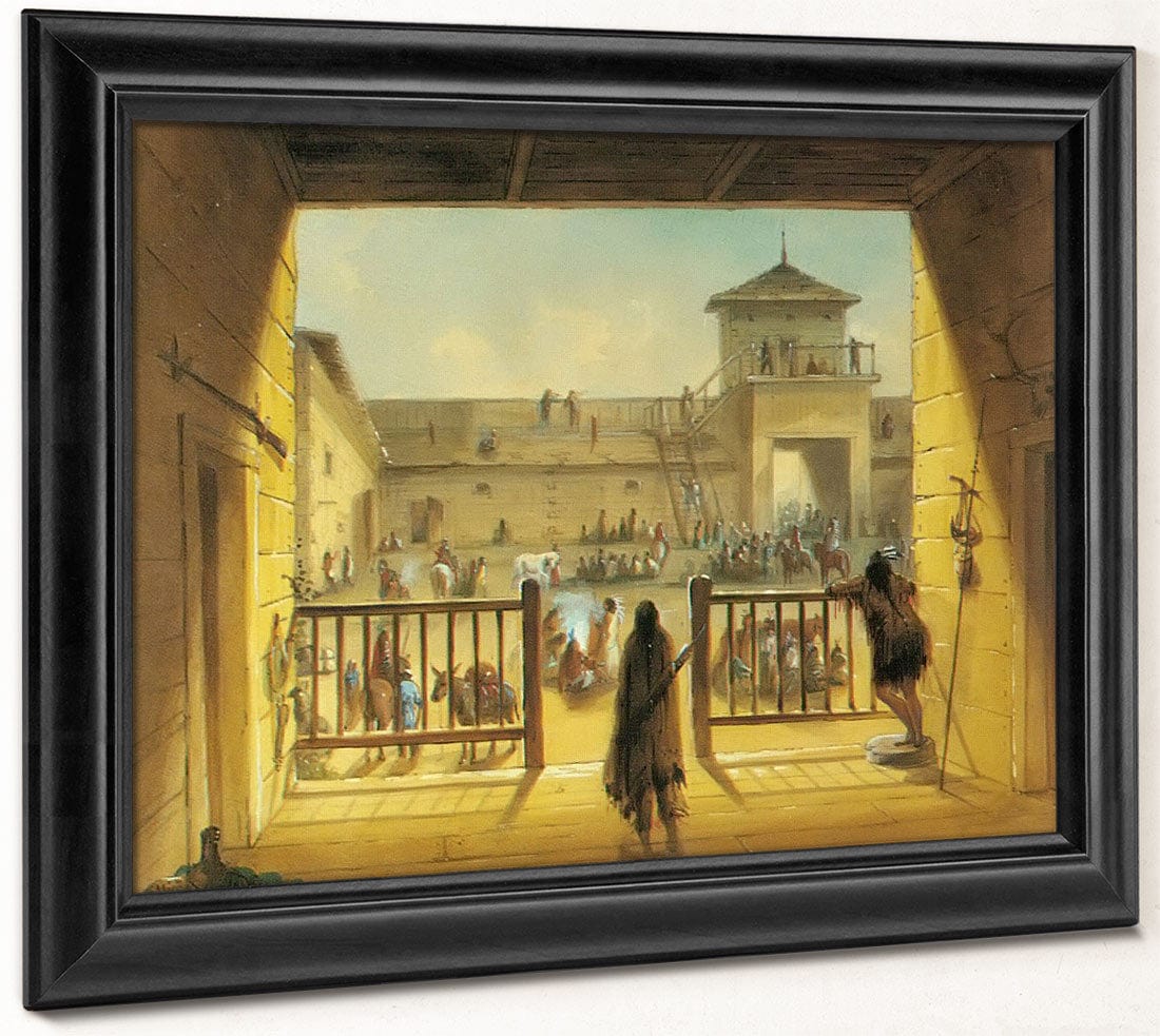 Interior By Of By Fort By Laramie By Alfred By Jacob By Miller Phoenix 4x3