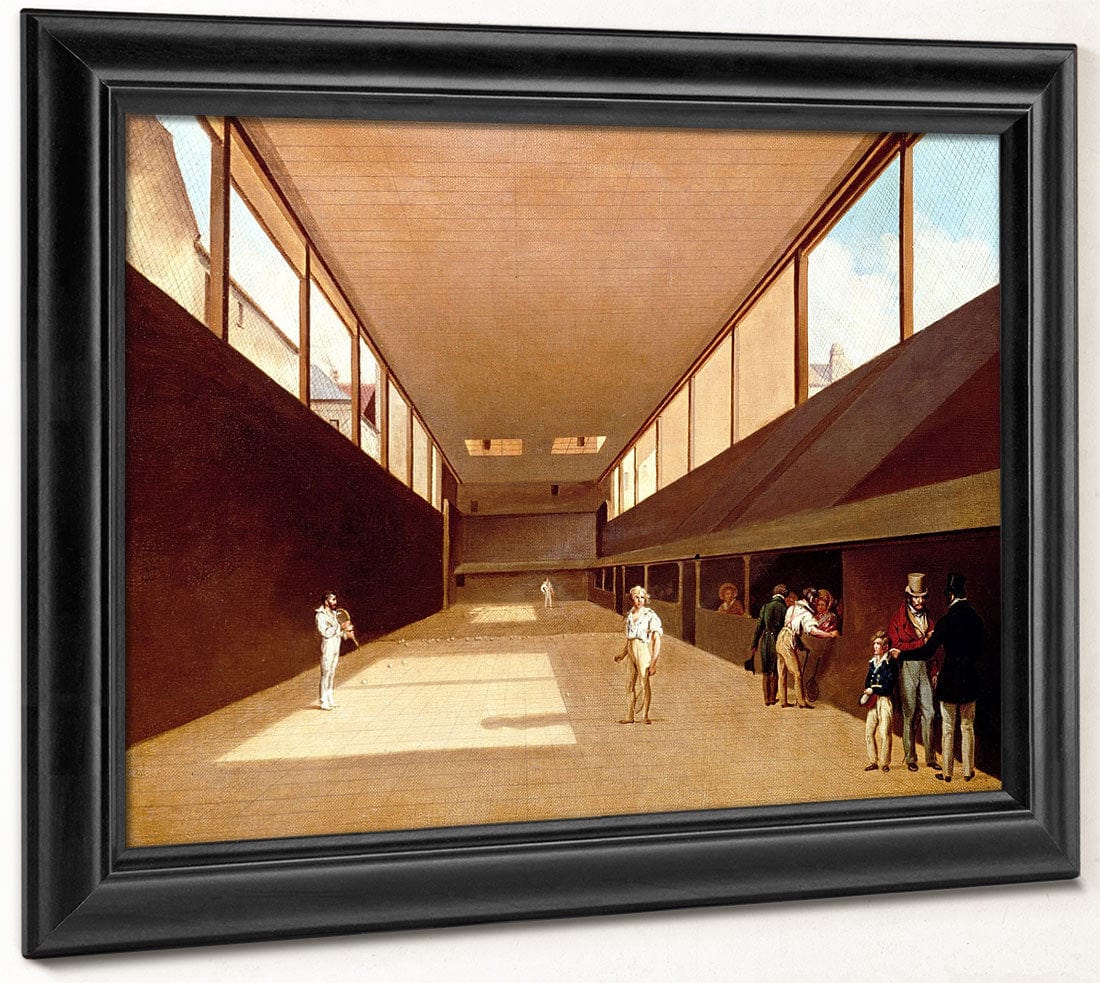 Interior Of The Jeu De Paume, Versailles By Louis Leopold Phoenix 4x3