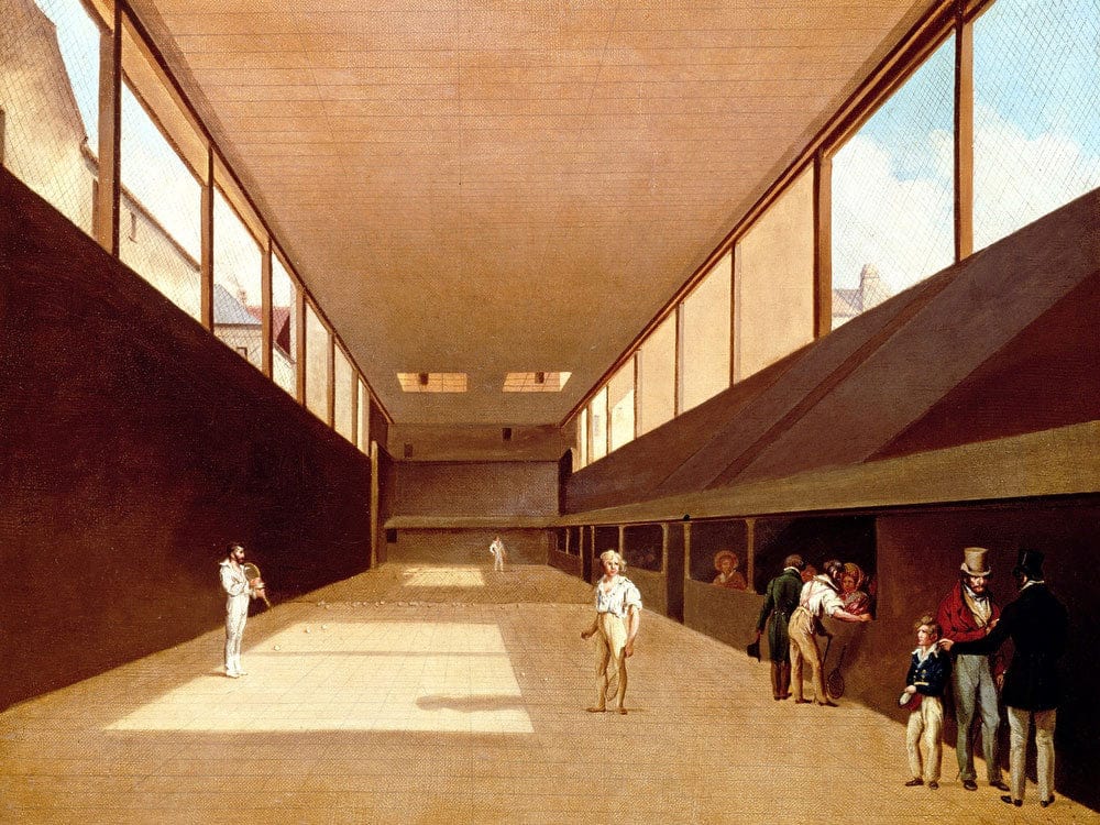 Interior Of The Jeu De Paume, Versailles By Louis Leopold Phoenix 4x3