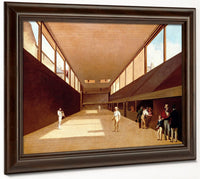 Interior Of The Jeu De Paume, Versailles By Louis Leopold Phoenix 4x3