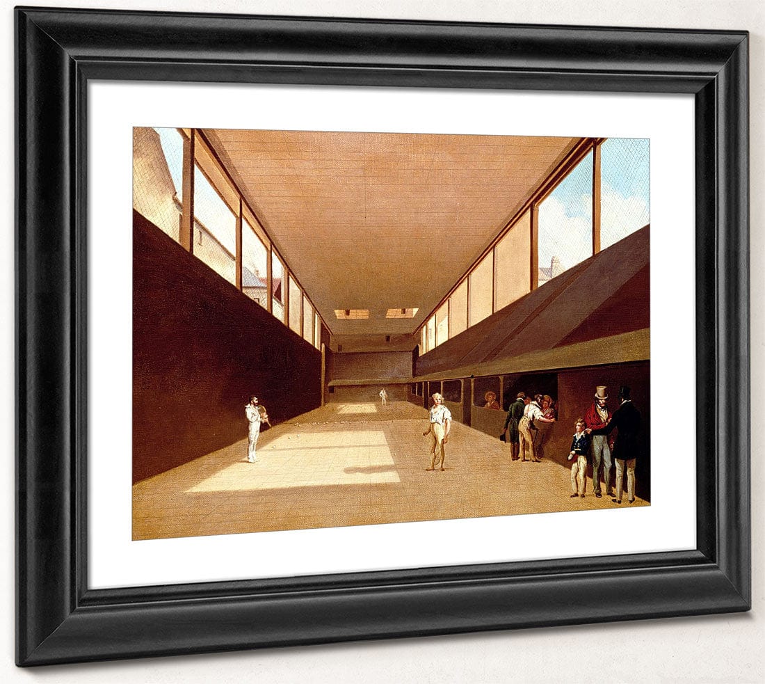 Interior Of The Jeu De Paume, Versailles By Louis Leopold Phoenix 4x3