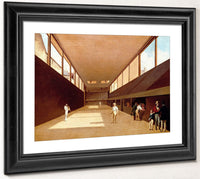 Interior Of The Jeu De Paume, Versailles By Louis Leopold Phoenix 4x3