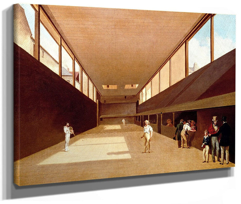 Interior Of The Jeu De Paume, Versailles By Louis Leopold Phoenix 4x3