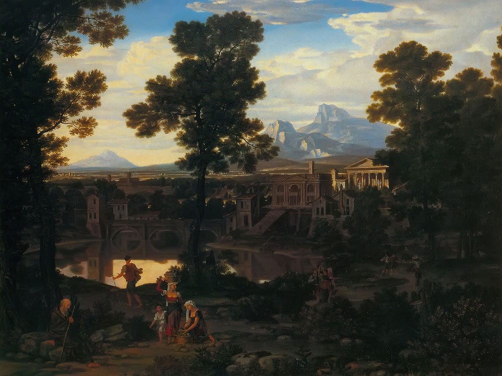 Italian By Landscape By Washington By Allston Phoenix 4x3