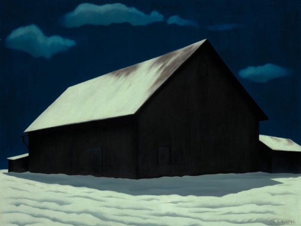 January Full Moon By George Ault Phoenix 4x3