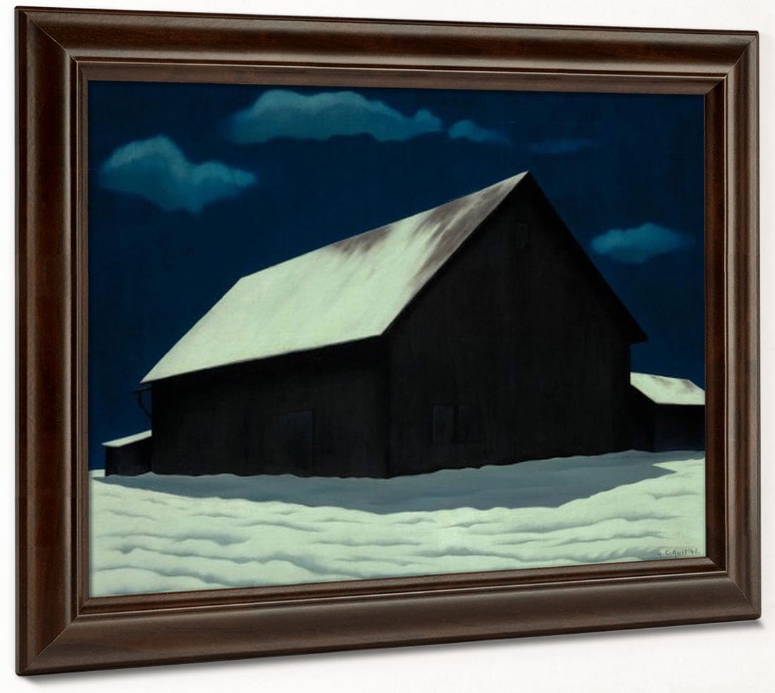 January Full Moon By George Ault Phoenix 4x3