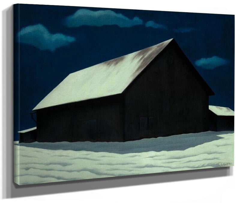 January Full Moon By George Ault Phoenix 4x3