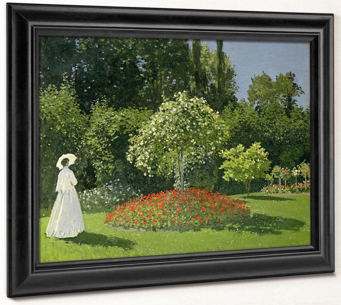 Jeanne Marie Lecadre In The Garden 1 By Claude Monet Phoenix 4x3