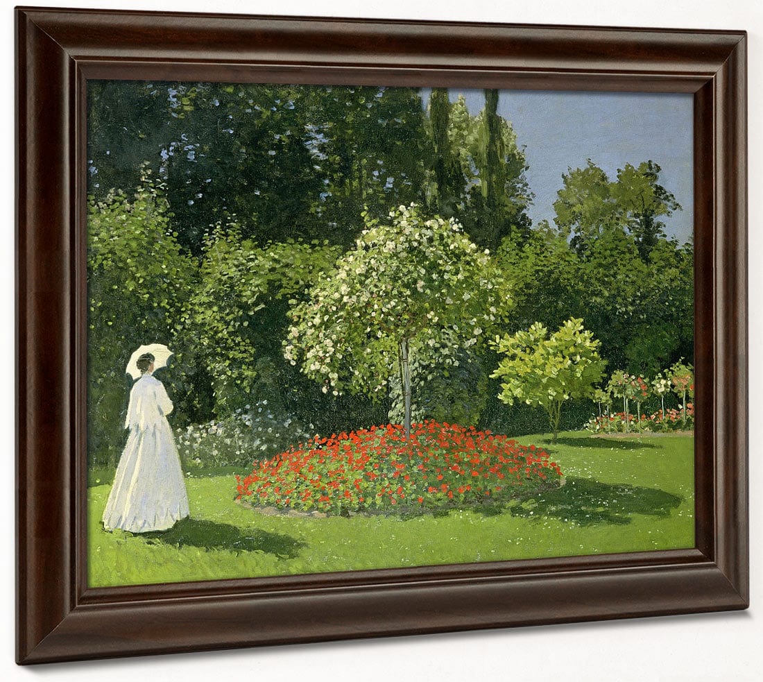 Jeanne Marie Lecadre In The Garden 1 By Claude Monet Phoenix 4x3