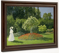 Jeanne Marie Lecadre In The Garden 1 By Claude Monet Phoenix 4x3