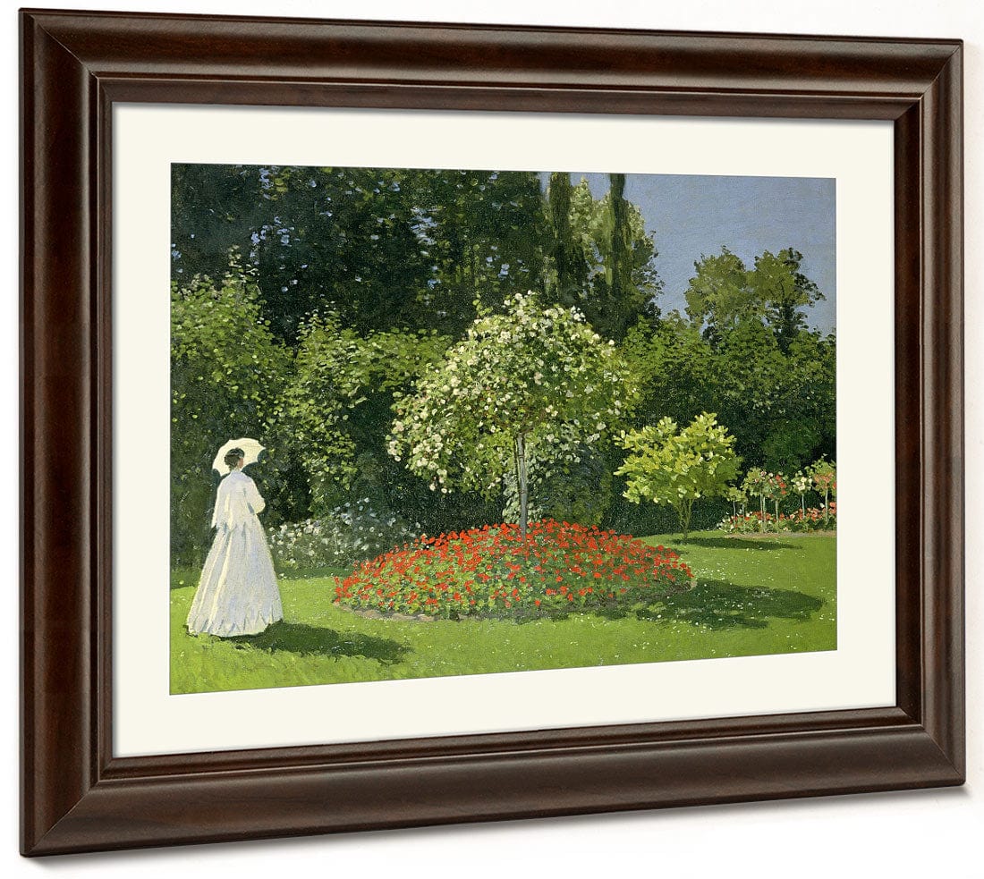 Jeanne Marie Lecadre In The Garden 1 By Claude Monet Phoenix 4x3