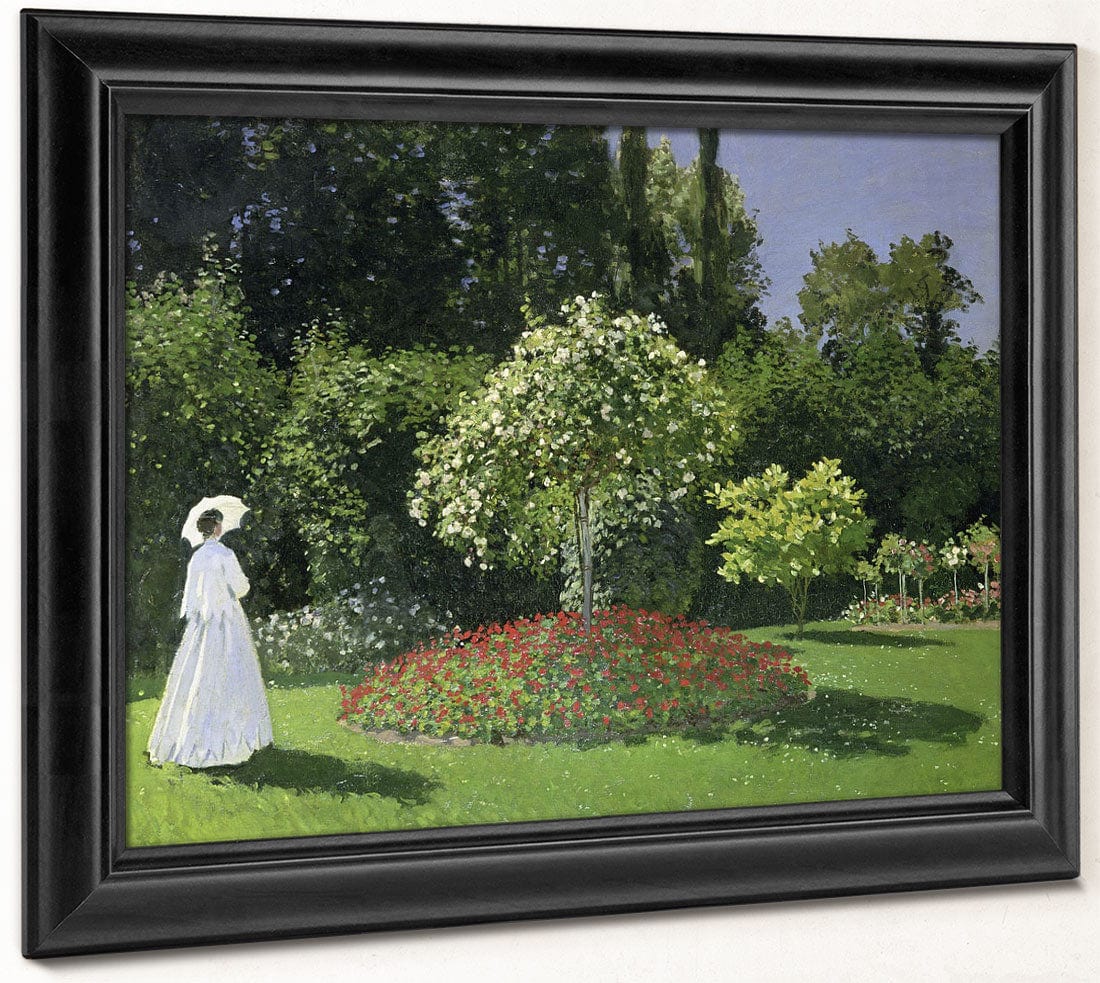 Jeanne Marie Lecadre In The Garden By Claude Monet Phoenix 4x3