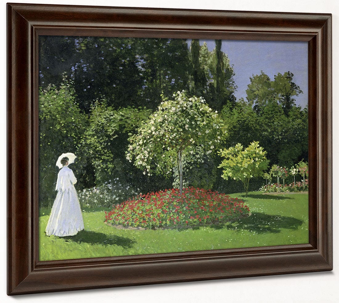 Jeanne Marie Lecadre In The Garden By Claude Monet Phoenix 4x3