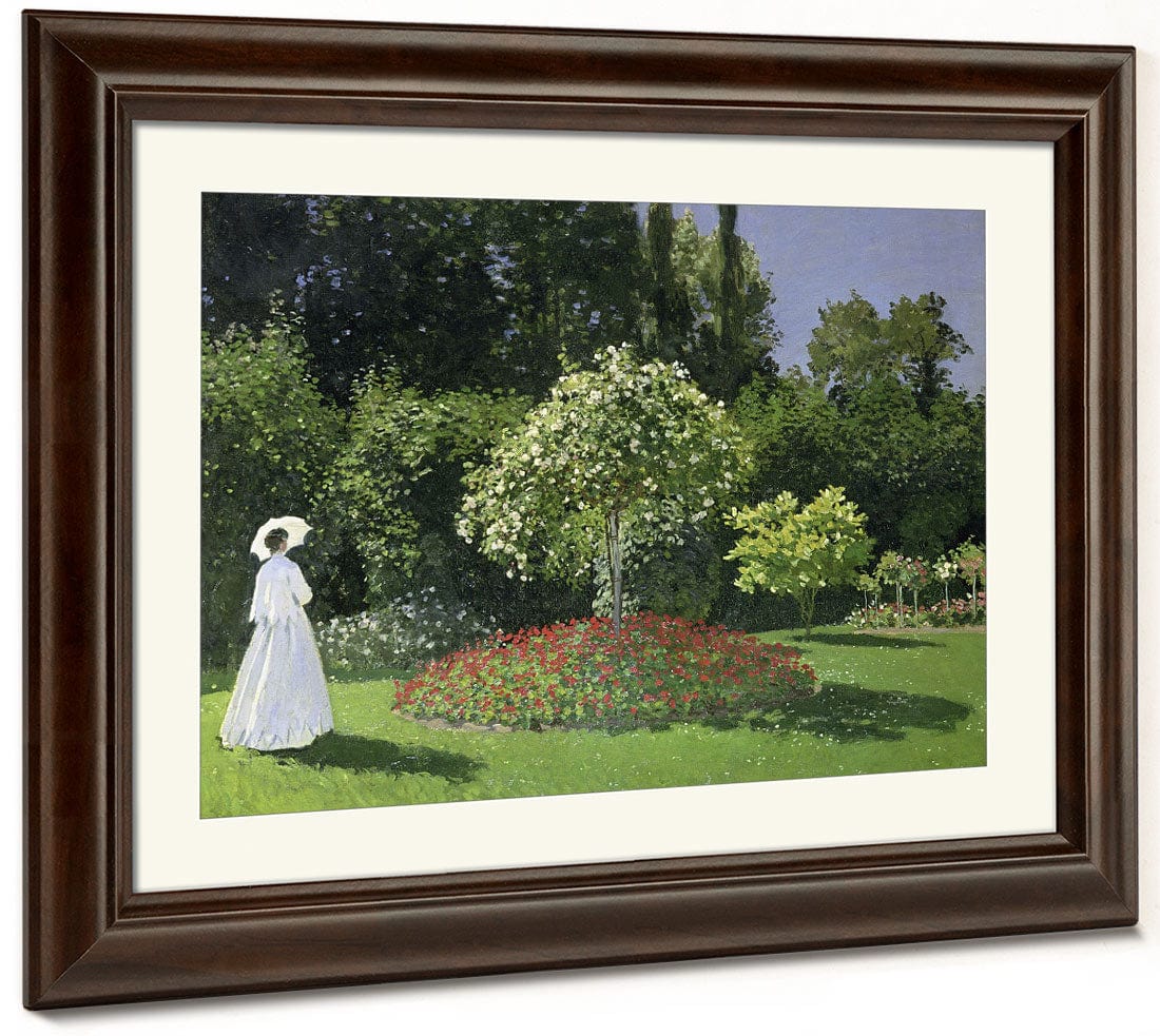 Jeanne Marie Lecadre In The Garden By Claude Monet Phoenix 4x3