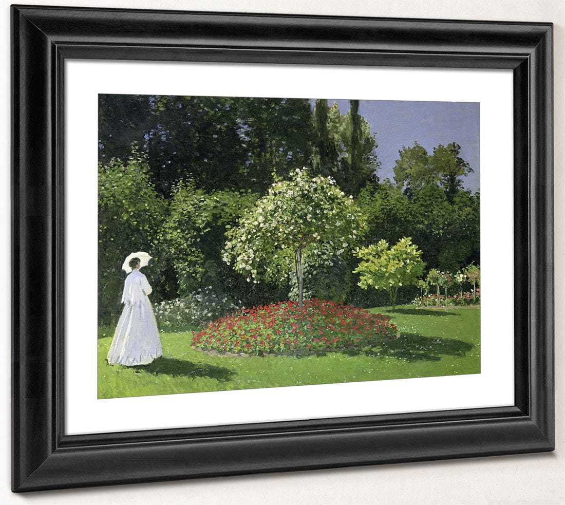 Jeanne Marie Lecadre In The Garden By Claude Monet Phoenix 4x3