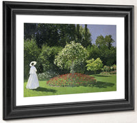 Jeanne Marie Lecadre In The Garden By Claude Monet Phoenix 4x3