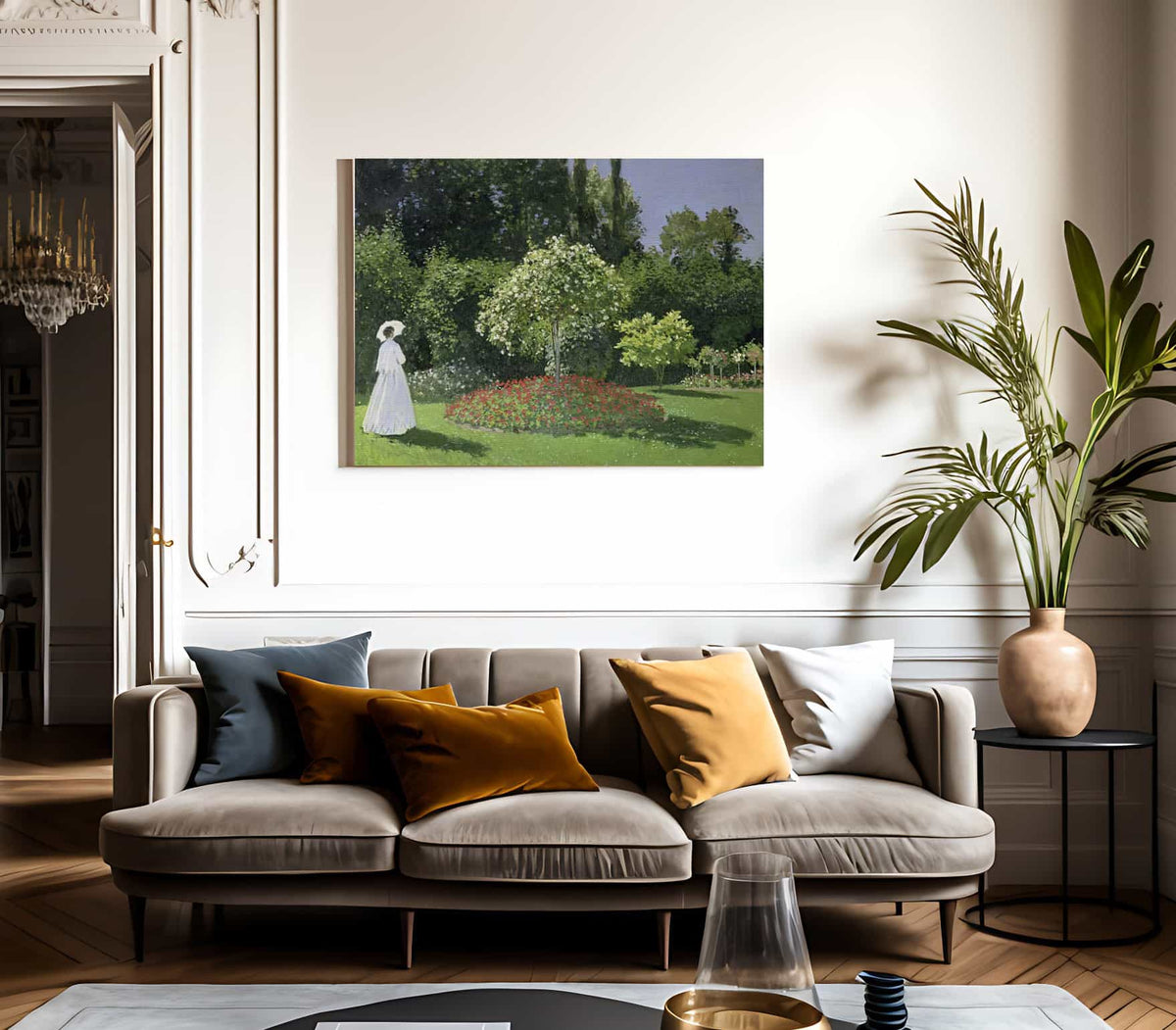 Jeanne Marie Lecadre In The Garden By Claude Monet Phoenix 4x3