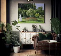 Jeanne Marie Lecadre In The Garden By Claude Monet Phoenix 4x3