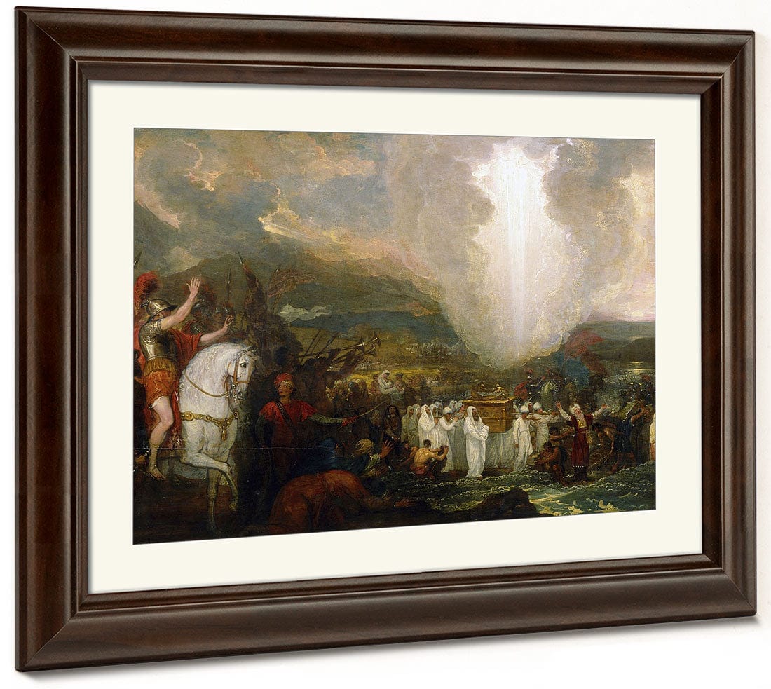 Joshua Passing The River Jordan With The Ark Of The Covenant By Benjamin West Phoenix 4x3