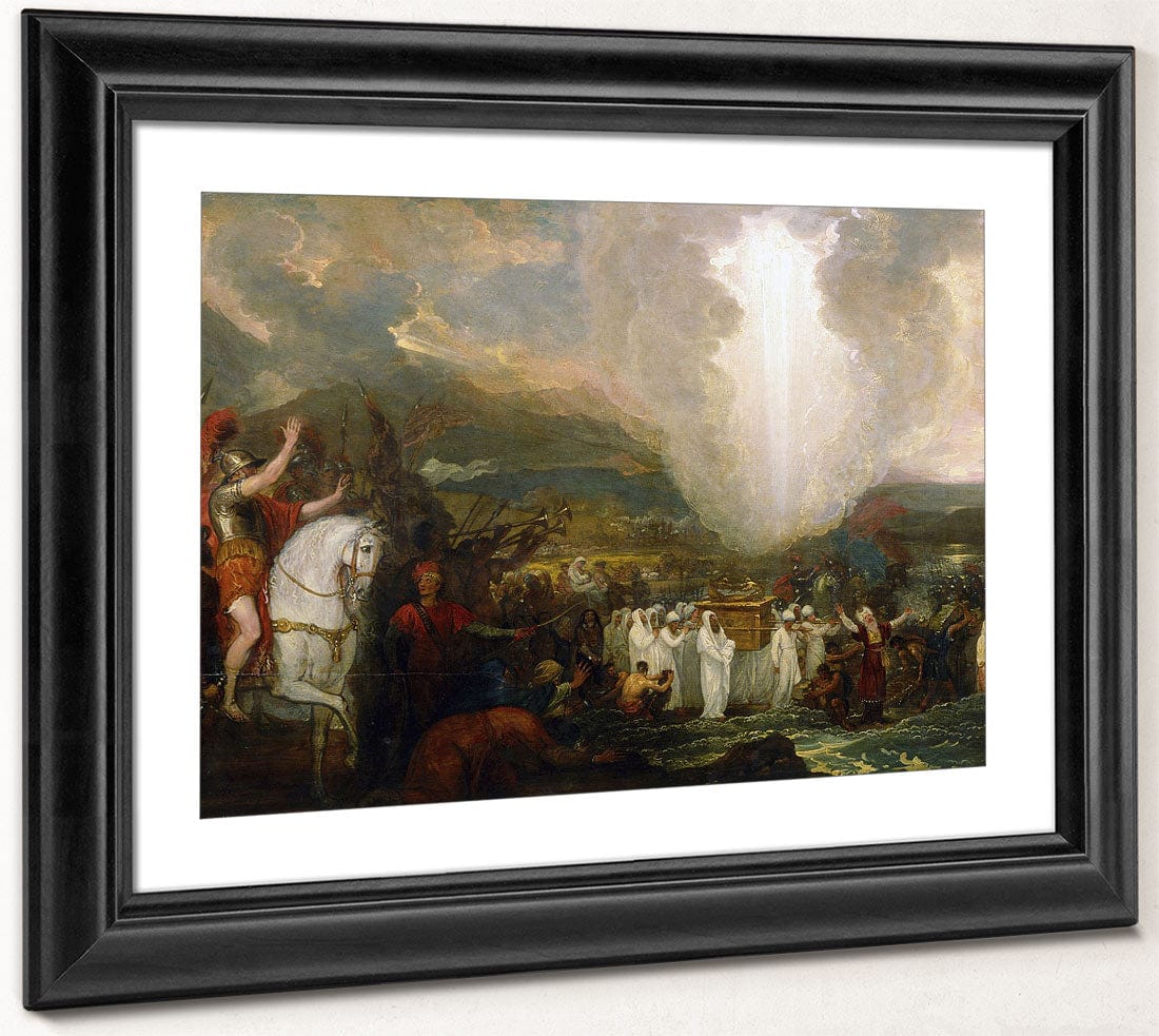 Joshua Passing The River Jordan With The Ark Of The Covenant By Benjamin West Phoenix 4x3