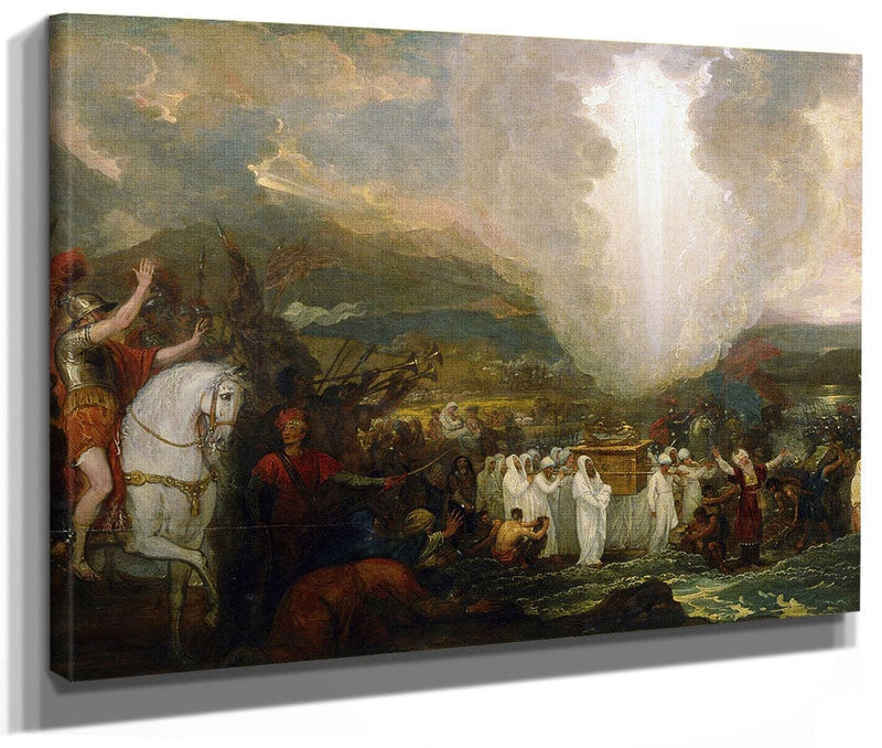 Joshua Passing The River Jordan With The Ark Of The Covenant By Benjamin West Phoenix 4x3