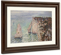 L'aiguille And The Porte D'eval, Etretat By Claude Monet Phoenix 4x3