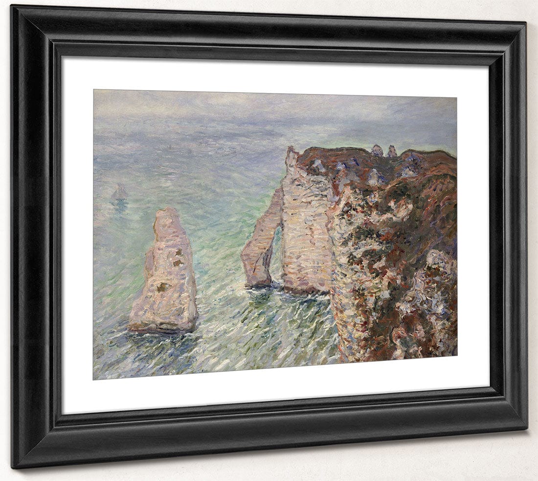 L'aiguille And The Porte D'eval, Etretat By Claude Monet Phoenix 4x3