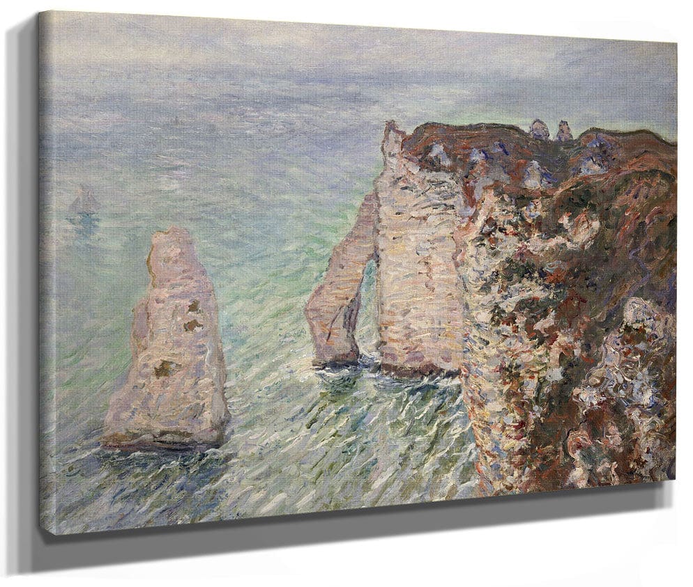 L'aiguille And The Porte D'eval, Etretat By Claude Monet Phoenix 4x3