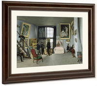 L'atelier De Bazille, 9 Rue De La Condamine A Paris Astruc Ou Monet, Manet, Bazille, Edmond Maitre Au Piano By Frederic Bazille Phoenix 4x3