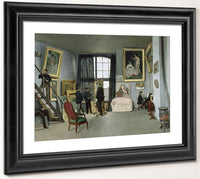 L'atelier De Bazille, 9 Rue De La Condamine A Paris Astruc Ou Monet, Manet, Bazille, Edmond Maitre Au Piano By Frederic Bazille Phoenix 4x3