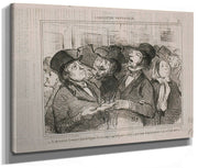 L'exposition Universelle  Ce Monsieur Courbet, Fait Des Figures Vulgaires By Honore Daumier Phoenix 4x3